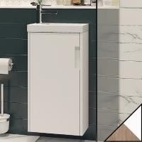 Тумба под раковину Velvex Klaufs 40 tpKLA.40.1D-617.216 подвесная Белый+Дерево