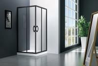 Душевой уголок Rovigo 90x90x195 Прозрачное черный RV13HS-90-01-C5