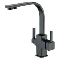 Смеситель для кухни ZorG Clean Water ZR 332 YF ЧЕРНЫЙ МЕТАЛЛИК Черный