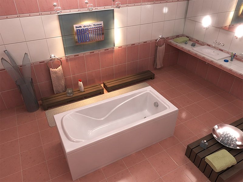 Акриловая ванна Bas Галант Standart 160x70 без гидромассажа