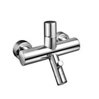 Fantini Nostromo Смеситель для ванны, настенный, на 2 источника, излив 140мм, цвет: хром