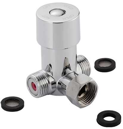 Дивертор для сенсорного смесителя Savol AAA, хром