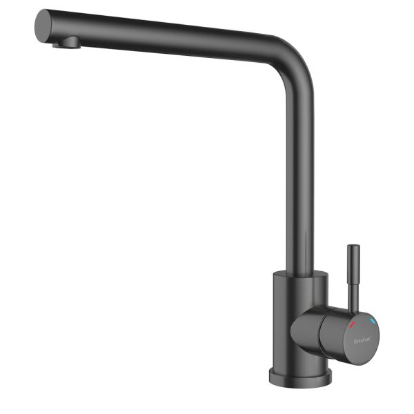 Смеситель для кухни GranFest Z-5411, графит