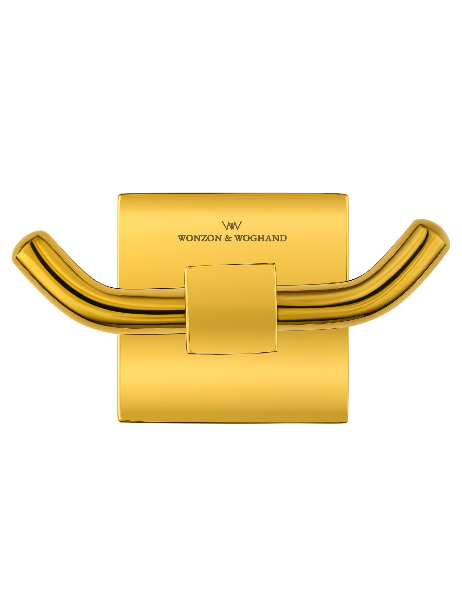 Двойной крючок для ванной WONZON & WOGHAND POLO, Темное золото (WW-8925-DG)