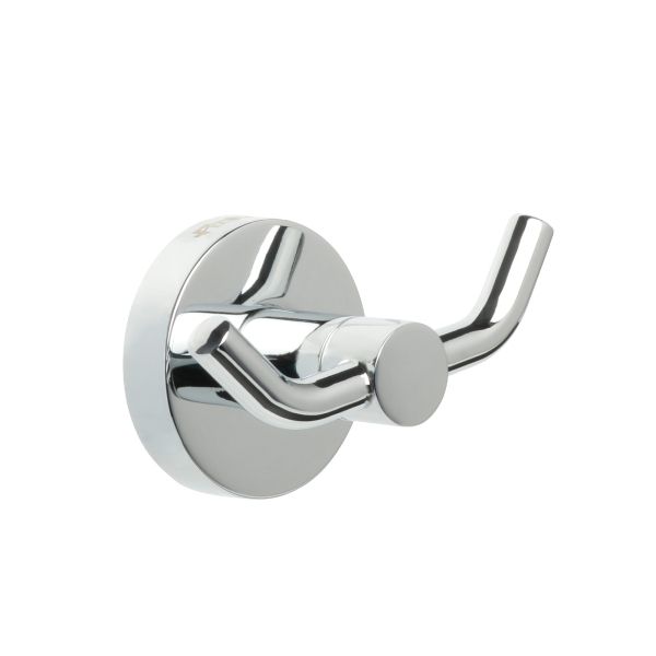 Двойной крючок для ванной FIXSEN COMFORT CHROME FX-85005A, хром