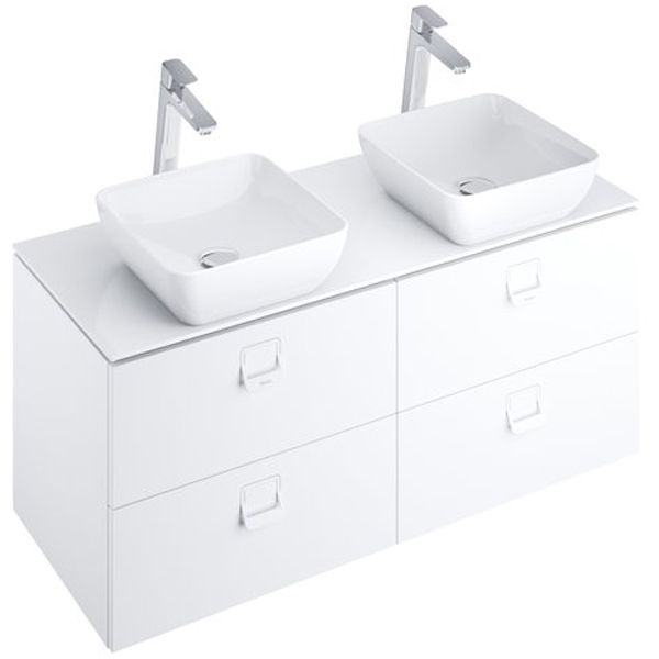 Тумба под раковину Ravak SD Comfort 80 X000001378 подвесная Белый глянец