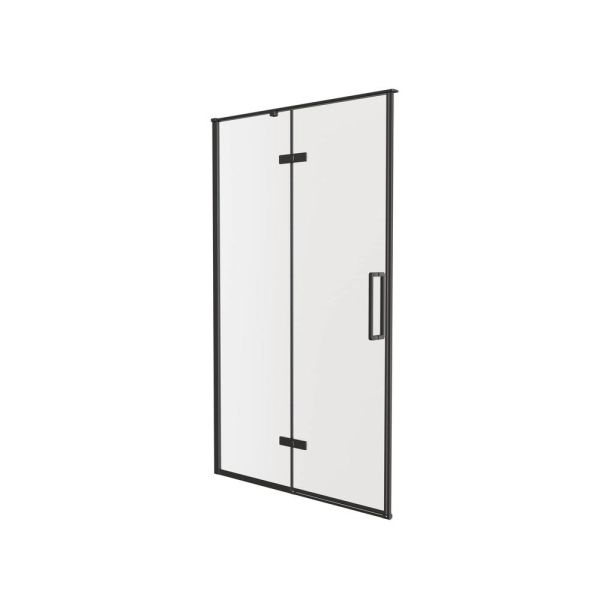 Душевая дверь в нишу Knotlor HDIP120CG0GM 120х200, оружейная сталь