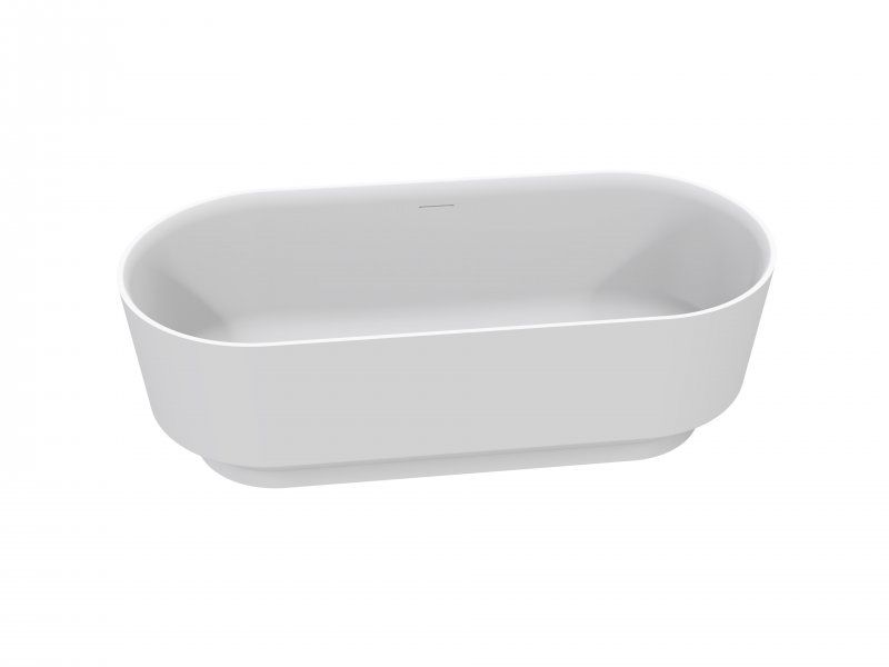 Ванна из искусственного камня Solid Surface 1700x760x560, CEZARES CZR-LINER-170-76-56-SSB, артикул CZR-LINER-170-76-56-SSB