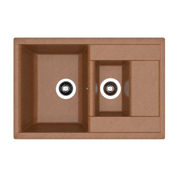 Кухонная мойка Dr. Gans АСТРА 25.065.D0760.406, терракота