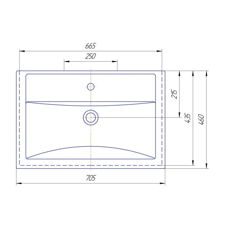 Умывальник "Фостер 70" Умывальник "Фостер 70"