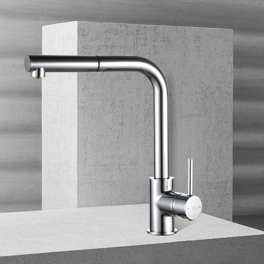 Смеситель Rossinka для кухни с вытяжным изливом и подключением к фильтру питьевой воды (Z35-37), артикул Z35-37