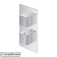 Смеситель термостатический для душа, элемент наружного монтажа OMNIRES FRESH FR7136ROCR (хром)