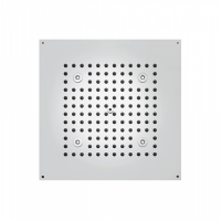 BOSSINI DREAM-CUBE Верхний душ 470 x 370 mm с 4 LED RGB, блок питания/управления, Cromoterapia, гибкая подводка,цвет: хром BOSSINI DREAM-CUBE Верхний душ 470 x 370 mm с 4 LED RGB, блок питания/управления, Cromoterapia, гибкая подводка,цвет: хром