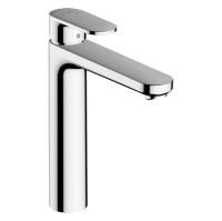 Смеситель для раковины, Hansgrohe, Vernis, тип открывания воды-однорычажный, монтаж-на раковину/столешницу, отверстия для монтажа-1, высота, мм-250, вынос излива, мм-169, тип излива-неподвижный, стандарт подвода воды-3/8", цвет-хром Смеситель для раковины, Hansgrohe, Vernis, тип открывания воды-однорычажный, монтаж-на раковину/столешницу, отверстия для монтажа-1, высота, мм-250, вынос излива, мм-169, тип излива-неподвижный, стандарт подвода воды-3/8", цвет-хром