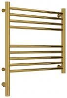 Полотенцесушитель электрический "БОГЕМА 3.0" прямая 500х500 / МЭМ левый (Золото)