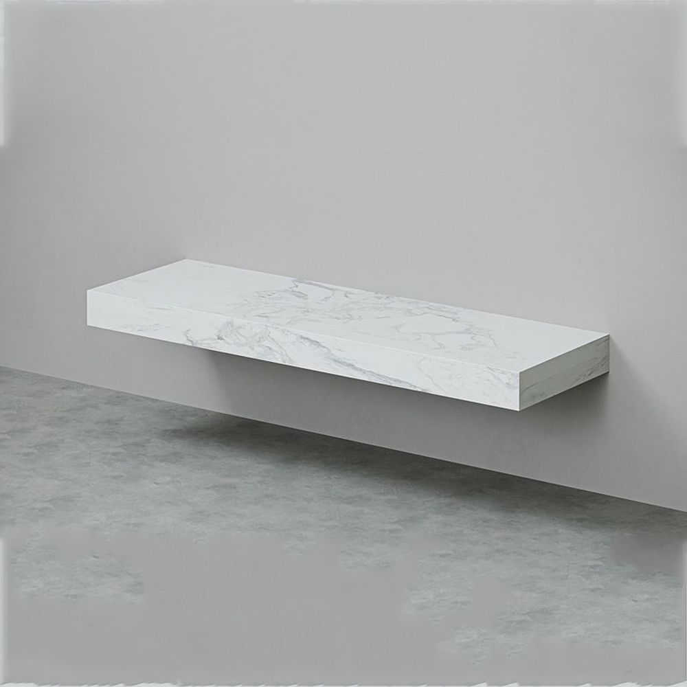 Столешница Velvex Unit 160, белый мрамор