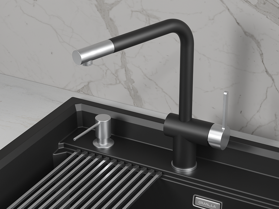 Смеситель для кухни GRANULA (5017, ТУРМАЛИН), артикул 5017, ТУРМАЛИН