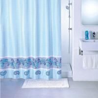 Штора для ванны Milardo Blue Fresco 200x180 Голубая Штора для ванны Milardo Blue Fresco 200x180 Голубая