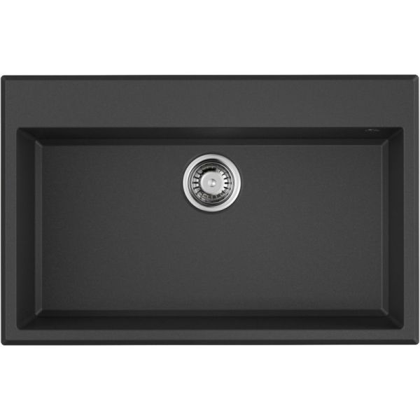 Мойка, OMOIKIRI, Tedori, ширина, мм-790, глубина, мм-510, высота, мм-220, тип установки-встраиваемый, отверстия для смесителя-3 промаркированных, с переливом, сифон и донный клапан в комплекте, автоматический донный клапан-приобретается отдельно, материал