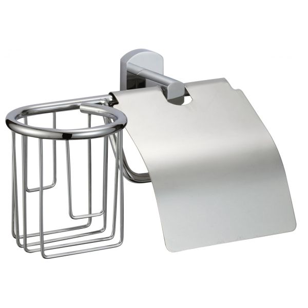Держатель для туалетной бумаги и освежителя Savol S-R09951, хром