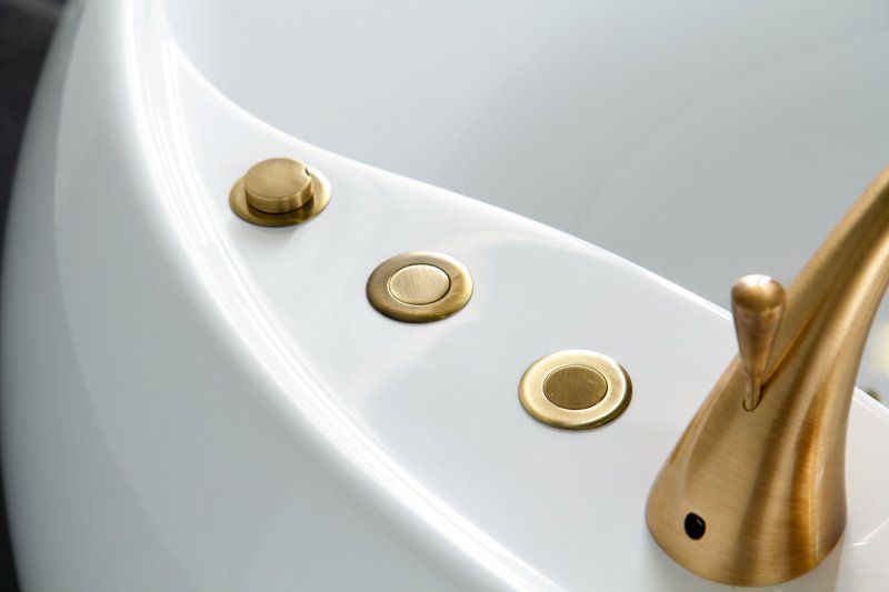 Акриловая ванна BELBAGNO BB30-1550, 1550x1550x600