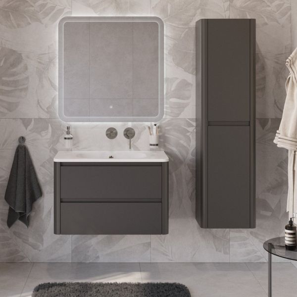 Раковина из искусственного мрамора, без отверстия под смеситель, 1000x480x132, CZR-1000/480-LV-MR-NV-W0