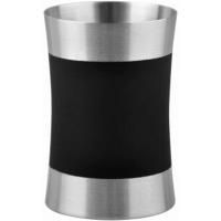 Стакан для зубных щеток WasserKRAFT Wern K-7528 Хром Черный