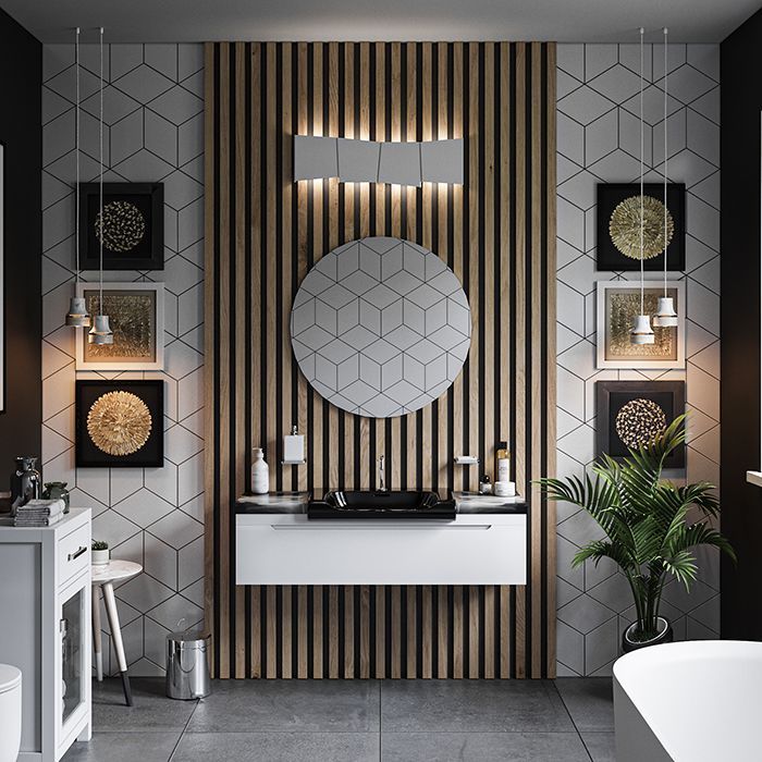 KERASAN Inka Project панель накладная керамическая 32х35,5  исполнение Nero Lucido