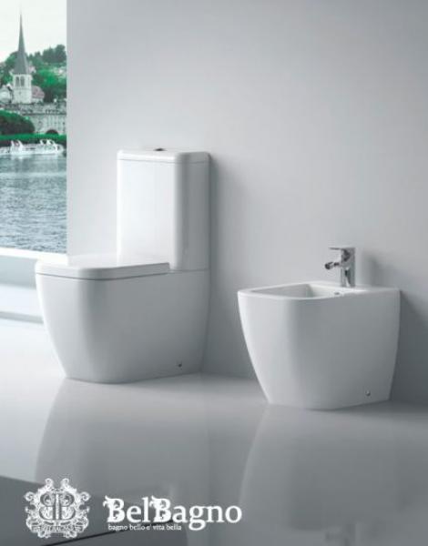 Биде BelBagno Alpina BB10100B Белое Биде BelBagno Alpina BB10100B Белое