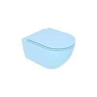 Унитаз подвесной GSG Like голубой матовый