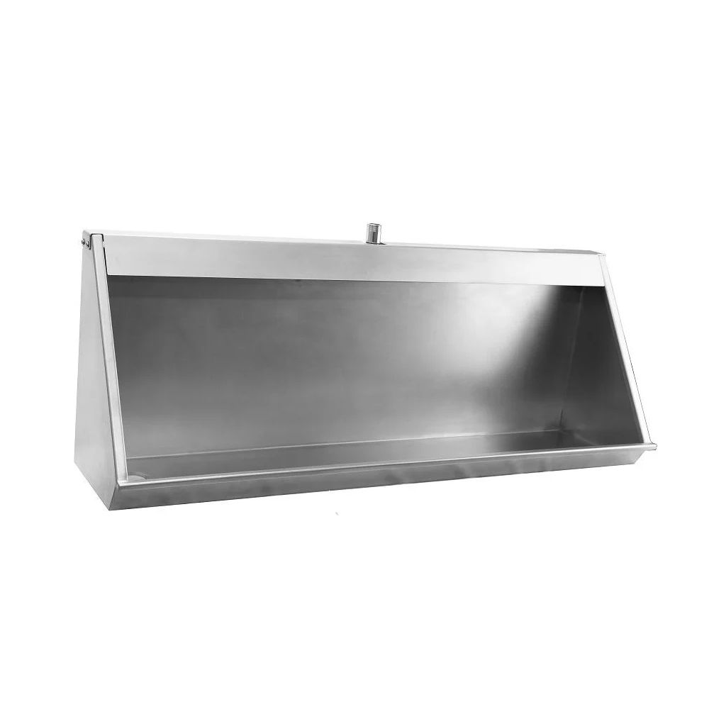 Писсуар коллективный антивандальный Тругор ПКА 2400 мм лев, сатин, артикул ПКА 2400 мм лев