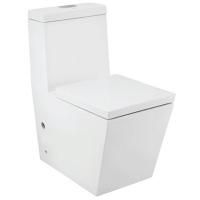 Унитаз компакт Jaquar Kubix-F KUS-WHT-35851SN с бачком и сиденьем Микролифт