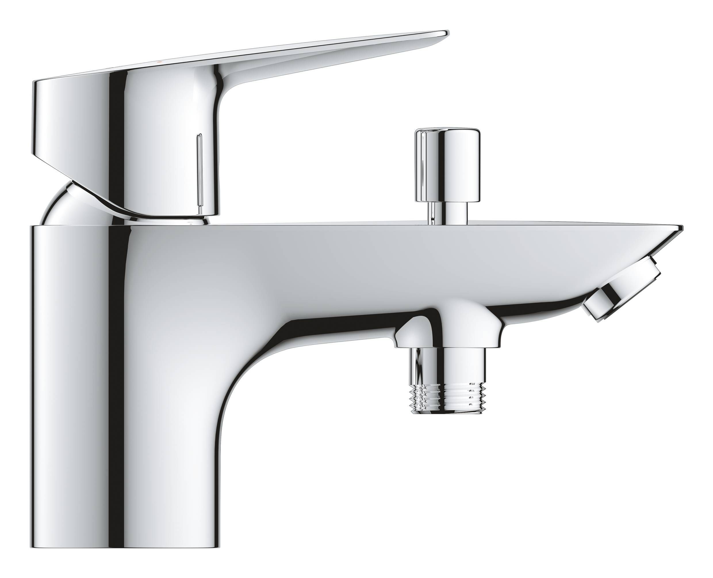 Смеситель на бортик ванны GROHE BauEdge, монтаж на 1 отверстие, хром (23562001) Смеситель на бортик ванны GROHE BauEdge, монтаж на 1 отверстие, хром (23562001)
