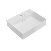 Раковина LOGICA мебельная с одним отверстием 60, белая глянцевая