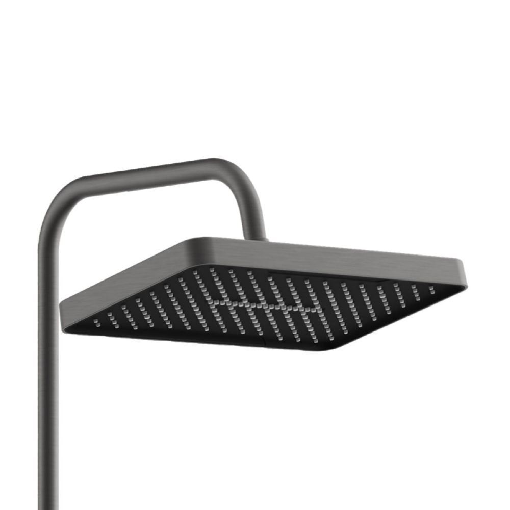 Душевая система BELZ B24658-3, оружейная сталь