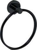Полотенцедержатель DARK кольцо 160x190x55мм, черный
