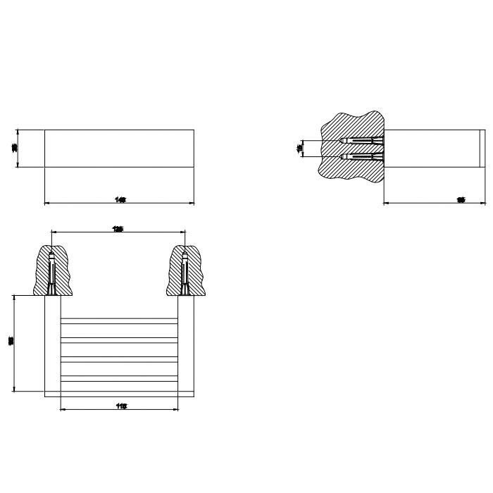 GESSI  INVERSO ACCESSORIES Контейнер для предметов настенный, цвет: Warm Bronze Br PVD