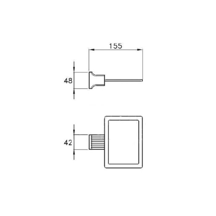 Stella Casanova Держатель мыльницы настенный (без мыльницы) 1022 цвет: хром
