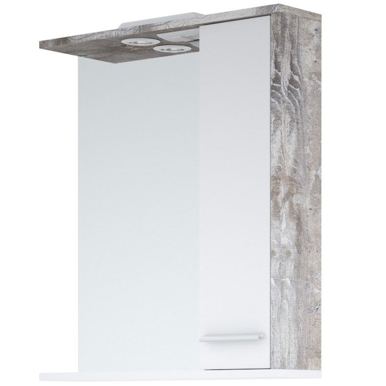 Зеркало-шкаф "Лорена 75/С", антик