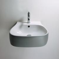 Agape Pear Раковина подвесная 55x49x18 см, 1 отв., цвет: белый Agape Pear Раковина подвесная 55x49x18 см, 1 отв., цвет: белый