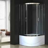 Душевой угол Royal Bath RB 100BK-T-CH (прозрачное)