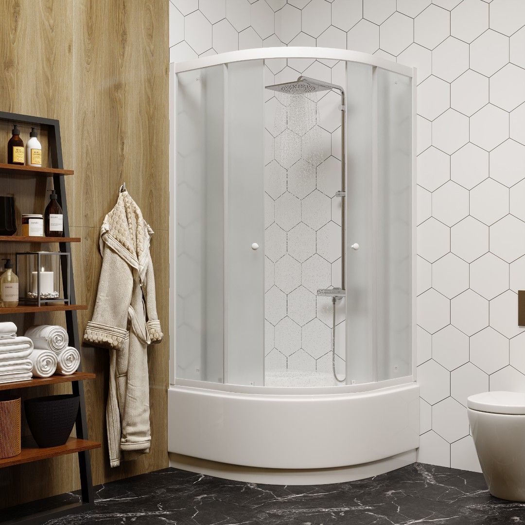 Уголок ZF90 душевой PARLY с поддоном