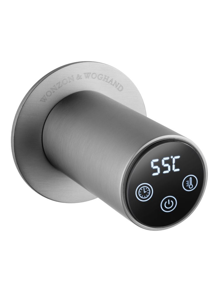 Полотенцесушитель электрический встраиваемый WONZON & WOGHAND DORTMUND, Брашированный никель (WW-A364-BR)