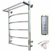 Электрический полотенцесушитель Тругор ПЭК 5 П СП 80x40 с полкой Хром