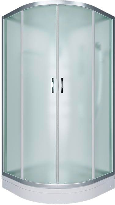 Душевая кабина Erlit Comfort ER3510P 100x100 задняя стенка Белая стекло матовое Душевая кабина Erlit Comfort ER3510P 100x100 задняя стенка Белая стекло матовое