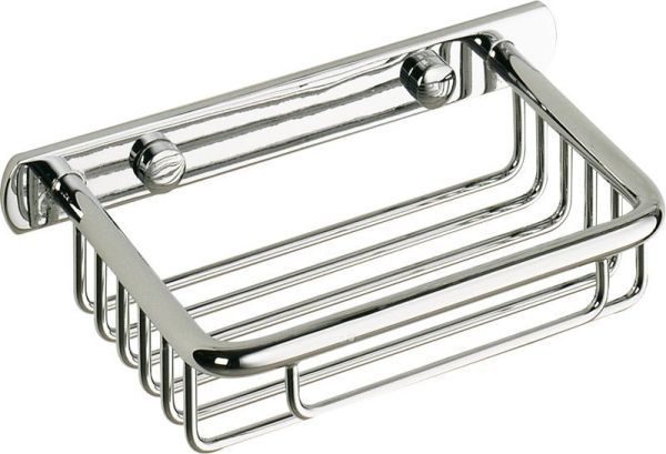 Sanibano, решетка прямоугольная 1-уровневая, длина 16 см, цвет хром