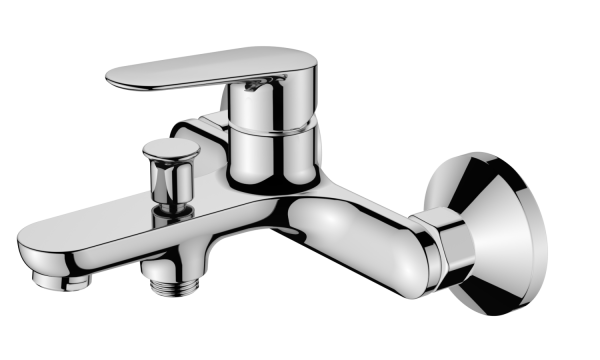 Смеситель для ванны HAIBA хром (HB60796)