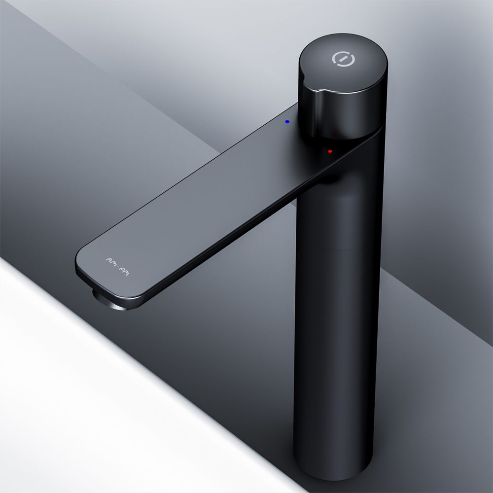 F85A92522 X-Joy TouchReel смеситель д/умывальника, высокий, чёрный, шт. F85A92522 X-Joy TouchReel смеситель д/умывальника, высокий, чёрный, шт.