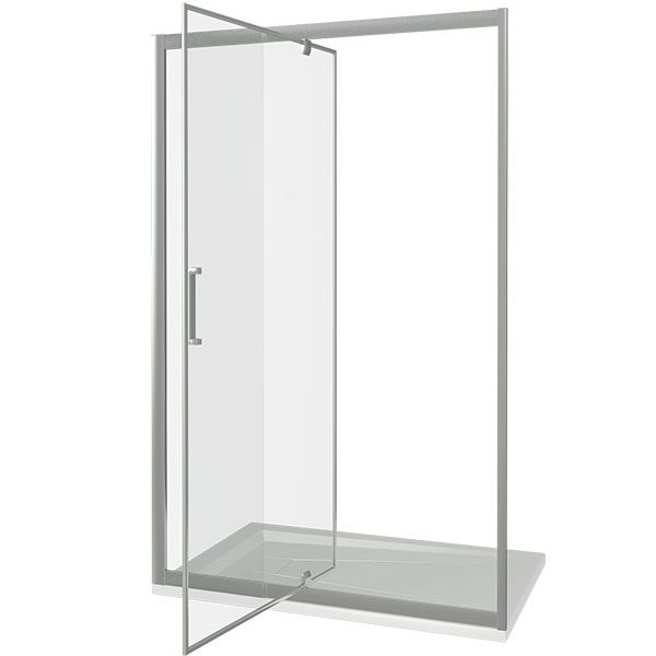 Душевая дверь в нишу Good Door Orion WTW-PD-140 140 профиль Хром стекло прозрачное Душевая дверь в нишу Good Door Orion WTW-PD-140 140 профиль Хром стекло прозрачное