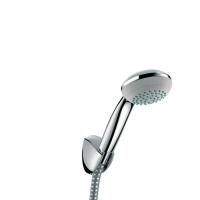 Душевой набор, Hansgrohe, Crometta, Mono, размер душевого диска, мм-85, форма лейки-круглая, количество режимов-2, тип струи-обычная, каскад, держатель для душа-есть, шланг-есть, длина шланга, мм-1600, цвет-хром Душевой набор, Hansgrohe, Crometta, Mono, размер душевого диска, мм-85, форма лейки-круглая, количество режимов-2, тип струи-обычная, каскад, держатель для душа-есть, шланг-есть, длина шланга, мм-1600, цвет-хром
